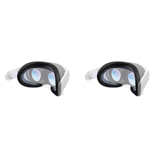 ZORBES® VR Face Pad for Meta Quest 3, Silicone Cushion Mask for Quest 3 Headset Accessories Reusable Face Pad 2PCS ZORBES® VR Face Pad for Meta Quest 3, Silicone Cushion Mask for Quest 3 Headset Accessories Reusable Face Pad 2PCS